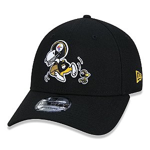 Boné Pittsburgh Steelers 940 Peanuts Snoopy Black - New Era