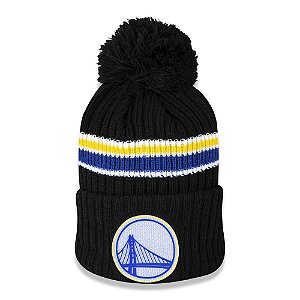 Gorro Golden State Warriors Black Hawk NBA - New Era