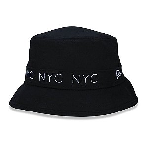 Chapéu Bucket Sign NYC - New Era