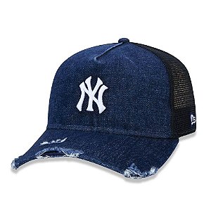 Boné New York Yankees 940 Destroyed Denim jeans - New Era