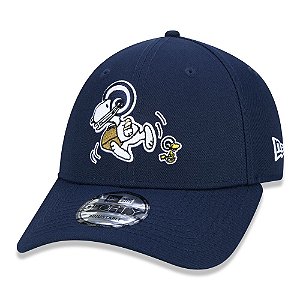 Boné Los Angeles Rams 940 Peanuts Snoopy Blue - New Era