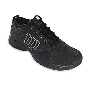 Tenis Pro Open Masculino Preto/Cinza - Wilson