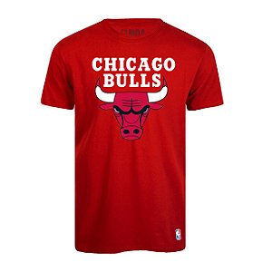 Camiseta Chicago Bulls Big Logo Vermelho - NBA