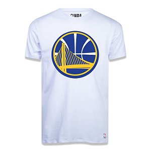 Camiseta Golden State Warriors Big Logo Branco - NBA