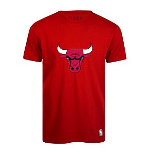 Camiseta Chicago Bulls Vinil Vermelho - NBA