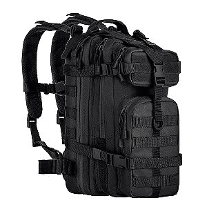 Mochila Tática Invictus Assault 30L Preto