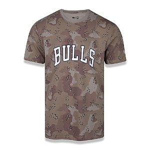 Camiseta Chicago Bulls Desert Camo Full - New Era