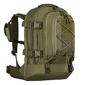 Mochila Tática Invictus Duster 50L Verde Oliva