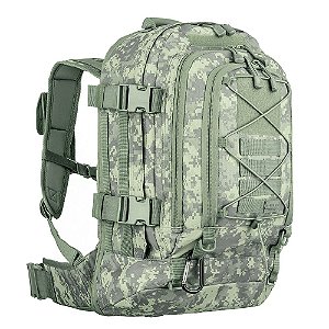 Mochila Tática Invictus Duster 50L Digital ACU Camuflado