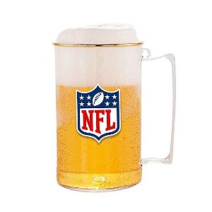 Caneca de Choop Futebol Americano Acrílico 500ml - NFL