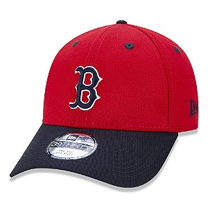 Boné New Era 3930 Boston Red Sox Core 2 Tone Aba Curva