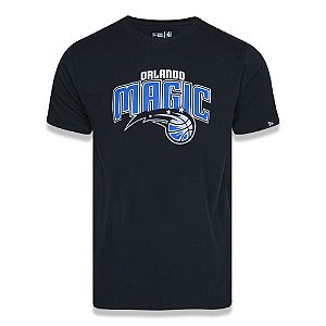 Camiseta Orlando Magic Basic Logo NBA Preto - New Era