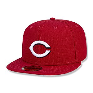 Boné Cincinnati Reds 5950 Game Cap Fechado Vermelho New Era