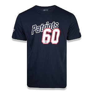 Camiseta New Era New England Patriots Core Numbers NFL Azul