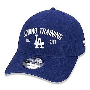 Boné New Era Los Angeles Dodgers 920 Marched Azul Aba Curva