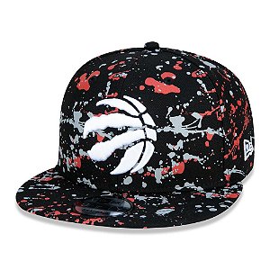 Boné New Era Toronto Raptors 950 Paint Splatter Aba Reta