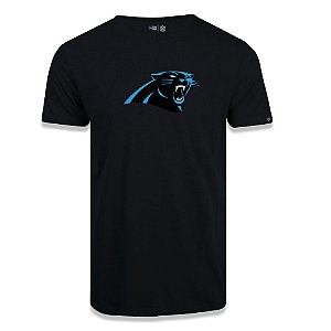 Camiseta New Era Carolina Panthers Logo Time NFL Preto