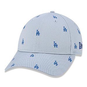 Boné New Era Los Angeles Dodgers 940 Injection Luxe Cinza