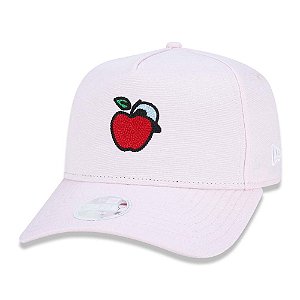 Boné New Era 920 Fruit Fresh Maçã Aba Curva Feminino Rosa