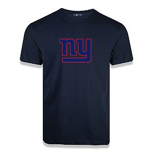 Camiseta New Era New York Giants Logo Time NFL Azul Marinho