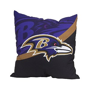 Almofada Baltimore Ravens NFL Big Logo Futebol Americano
