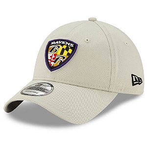 Boné New Era Baltimore Ravens 920 Shield Playmaker Aba Curva