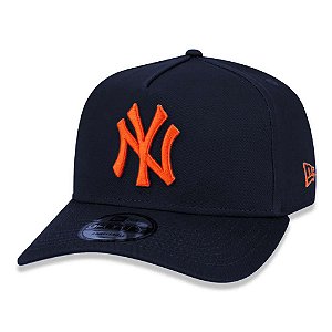 Boné New Era New York Yankees 940 AF Veranito Azul e Laranja