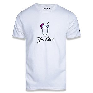Camiseta New Era New York Yankees Summer Time Drink MLB