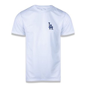 Camiseta New Era Los Angeles Dodgers MLB Tech Globe Branco 