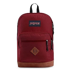 Mochila JanSport City View Vinho 31 Litros