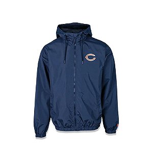 Jaqueta Corta Vento New Era Chicago Bears NFL Tech Logo