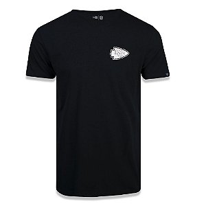 Camiseta New Era Kansas City Chiefs Black Pack Preto