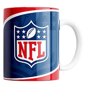 Caneca NFL Logo de Porcelana 325ml