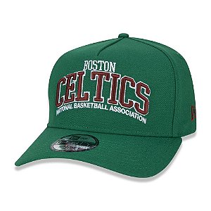Boné New Era Boston Celtics 940 A-Frame Arcade Letter Verde