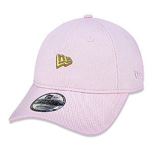 Boné New Era 920 Trick me 3D Flag Aba Curva Rosa