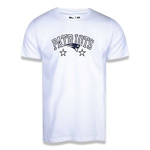 Camiseta New Era New England Patriots NFL Fresh Time Branco