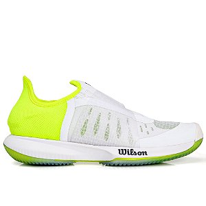 Tenis Wilson Kaos Mirage Masculino Branco e Amarelo