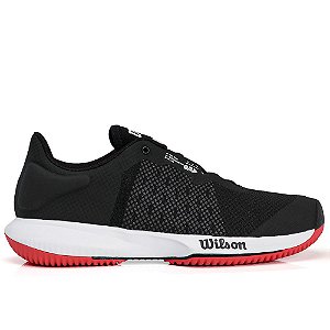 Tenis Wilson Kaos Swift Masculino Preto e Vermelho