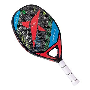 Raquete Beach Tennis Drop Shot Versus 2.0 Fibra de Carbono