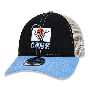 Boné New Era Cleveland Cavaliers NBA 920 Netback Aba Curva