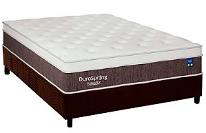 Cama Box Casal Plumatex Durospring