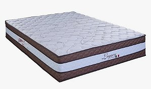 Colchão Casal Legacy White Paropas Molas 138x188x28
