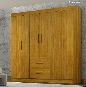 Guarda Roupa 6 Portas 872 Cinamomo 1.48m