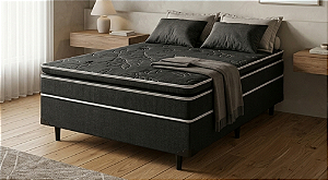 Cama Box Solteiro C/ Pillow 88cm