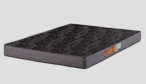 Colchão Solteiro Perola D23 Cinza 88x188x14