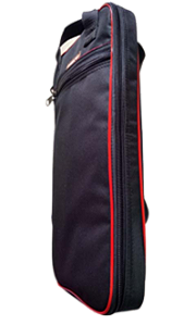 Porta baquetas com alça tipo mochila