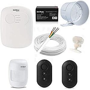 KIT ALARME INTELBRÁS + 06 SENSORES PET