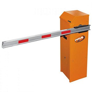 Cancela Automática Brasso PPA Jet Flex Com Barreira LED Universal Retangular 4 Metros