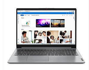 Notebook Lenovo 1i Celeron N4500, 4GB, 128GB SSD, 15.6" FHD, 82QH0007BR Grey