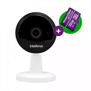 KIT 02 câmeras IMX1 Intelbrás com 04 Sd card 32Gb